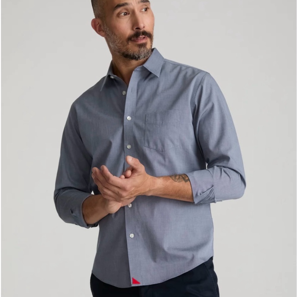 UNTUCKit Wrinkle-Free Pio Cesare Shirt - blue